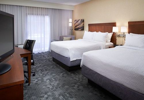 Photo of guest room at Courtyard by Marriott Detroit Dearborn