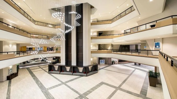 Lobby of Hilton Atlanta